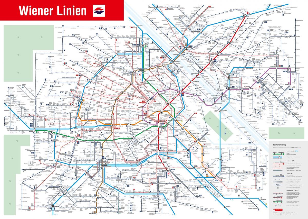 peta Wina sistem transportasi umum
